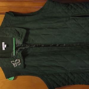 Fashion Vest with Butterfly Pin